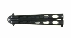 Couteau Papillon Acier Noir -France Des Couteaux Soldes 2024 couteau papillon acier noir 3