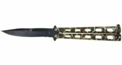 Couteau Papillon Camouflé Acier