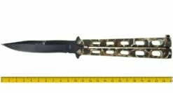 Couteau Papillon Camouflé Acier 15 Couteau Papillon Camouflé Acier -France Des Couteaux Soldes 2024 couteau papillon camoufle acier 6