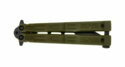 Couteau Papillon Kaki -France Des Couteaux Soldes 2024 couteau papillon kaki 3