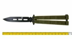 Couteau Papillon Kaki -France Des Couteaux Soldes 2024 couteau papillon kaki 6