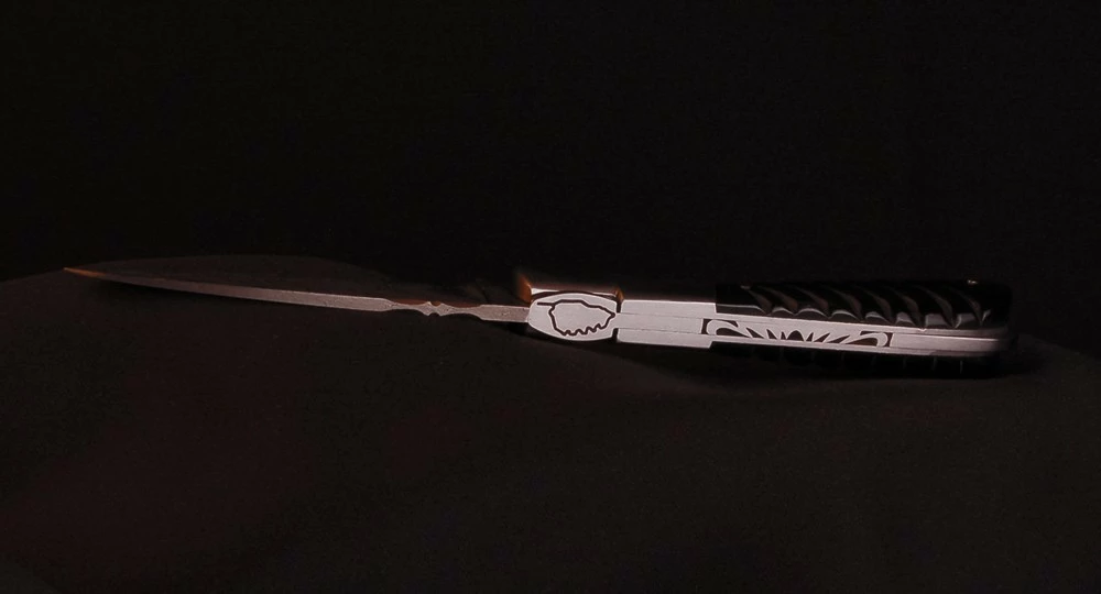 Pialincu Corne De Buffle Damas Torsadé 5 Pialincu Corne De Buffle Damas Torsadé – Image 3