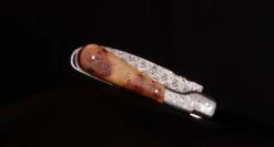 Sperone Genévrier Mitre Damas -France Des Couteaux Soldes 2024 sperone genevrier mitre damas 3