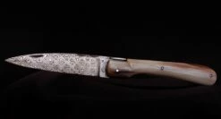 Vendetta Damas Manche Pointe De Corne -France Des Couteaux Soldes 2024 vendetta damas manche corne 1